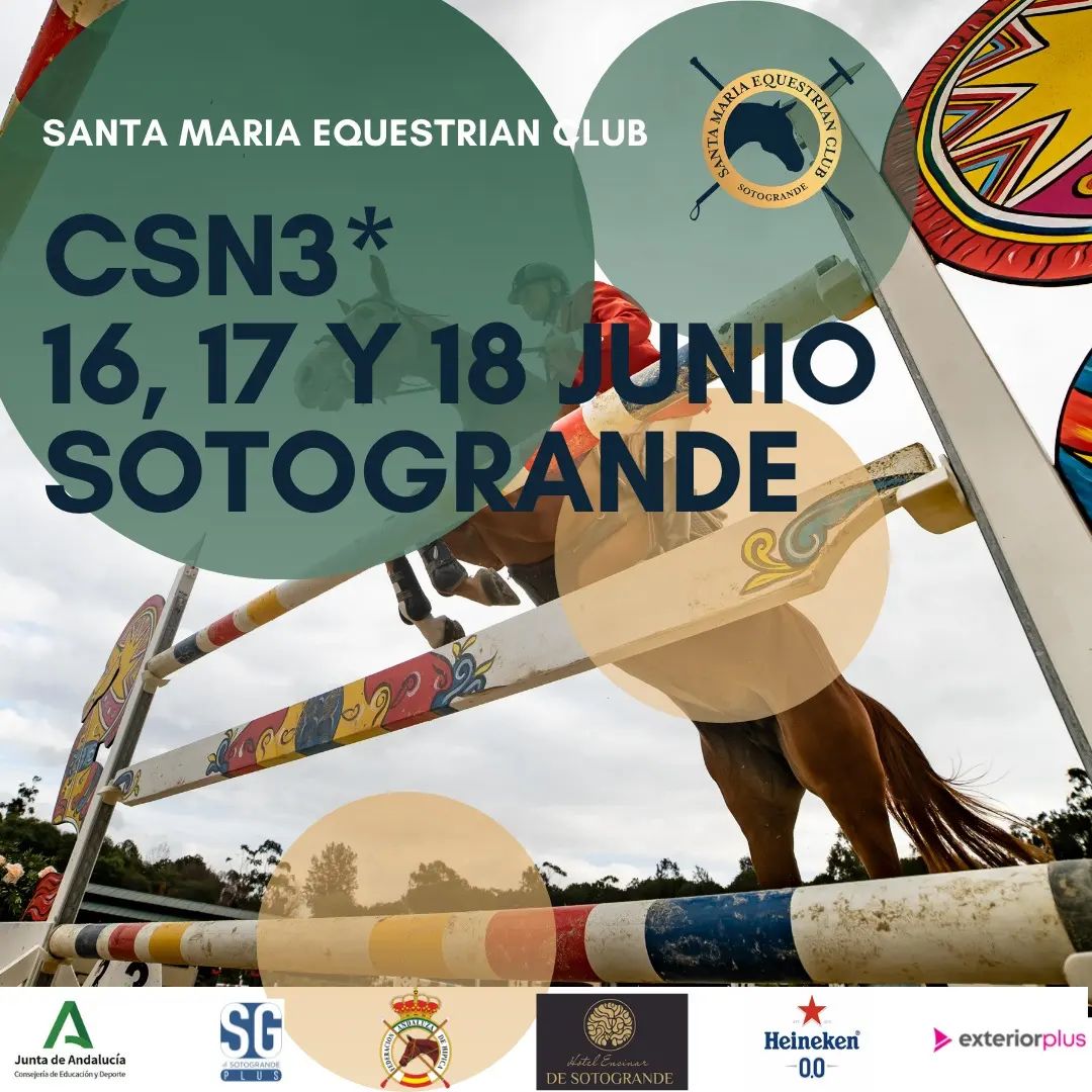 Comienza el CSN3* en el Santa María Equestrian Club - Al Sol de la Costa