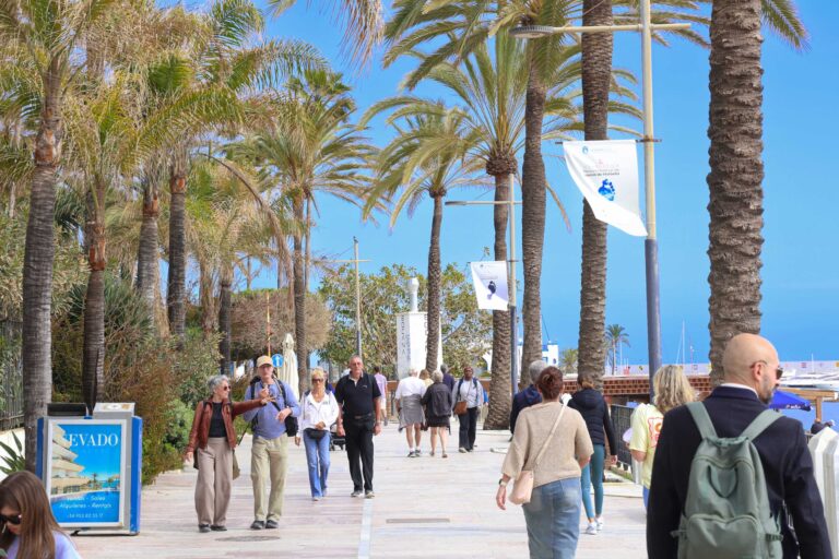 Marbella batió su récord histórico en empleo turístico en un mes de febrero
