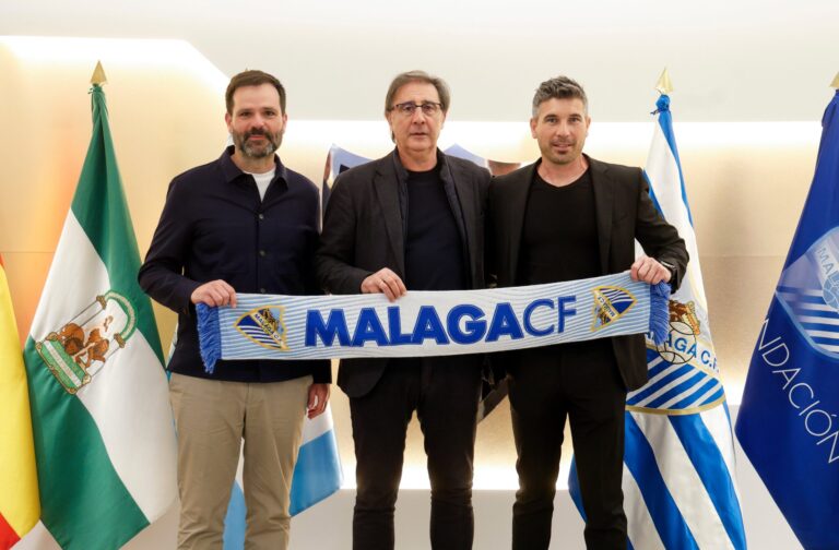 El Málaga CF renueva al entrenador Funes y al director deportivo Loren hasta 2028