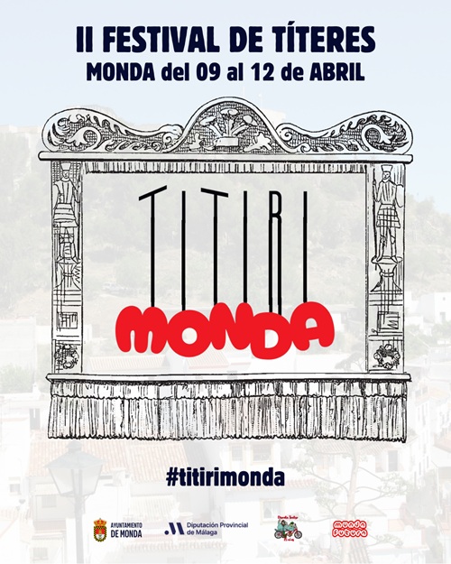 El II Festival de Títeres ‘Titirimonda’ en las calles de Monda del 9 al 12 de abril