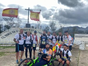 Portada - Alejandro Navarro y su equipo en La Cuna de La Legion el pasado 7 de marzo - Al Sol de la Costa