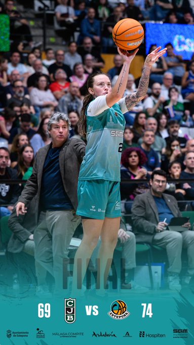 LF Endesa: el CAB Estepona gana en Badalona y sigue soñando con el playoff(69-74) - HGRP - Al Sol de la Costa