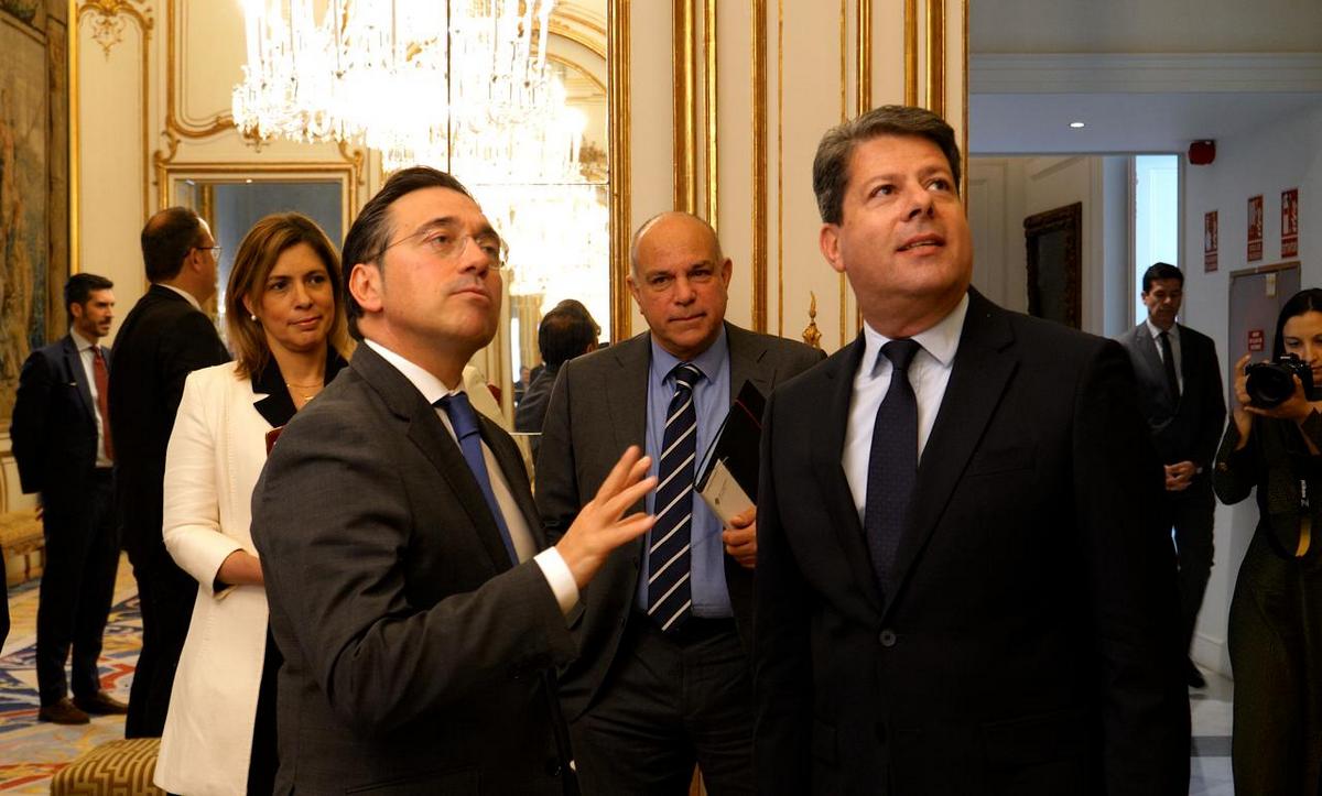 El Ministro Principal de Gibraltar, Fabián Picardo, se reune con José Manuel Albares en Madrid - b9c - Al Sol de la Costa