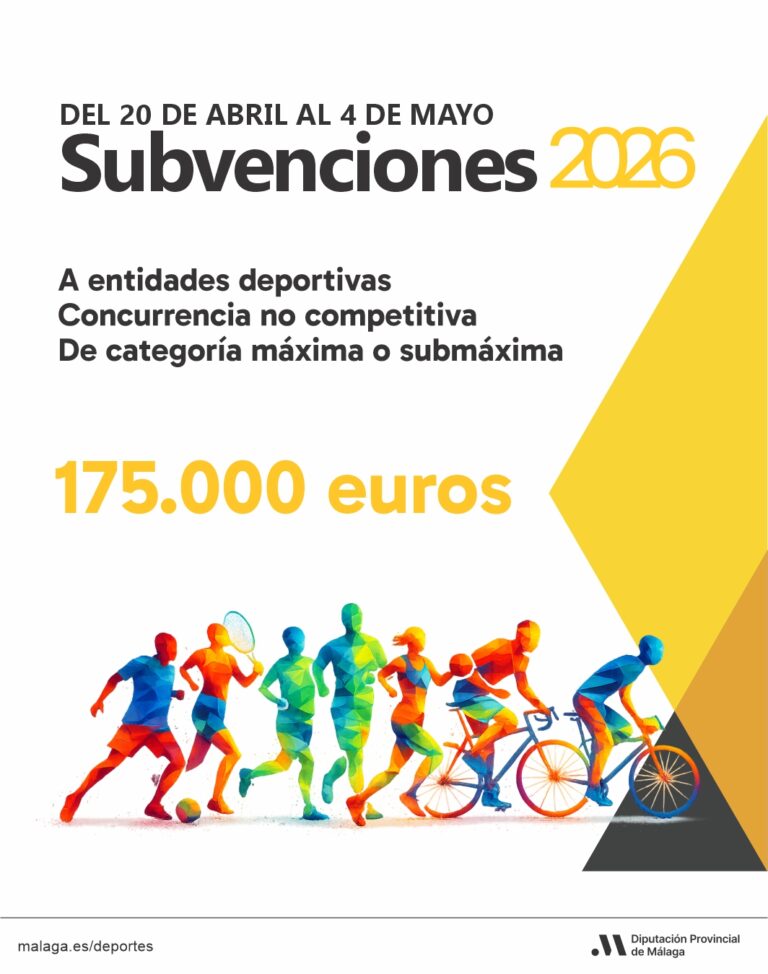 Portada - subvenciones clubes 2026 - Al Sol de la Costa