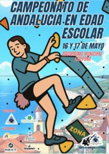 Portada - Cartel Campeonato Andalucia Escalada Edad Escolar page 0001 - Al Sol de la Costa