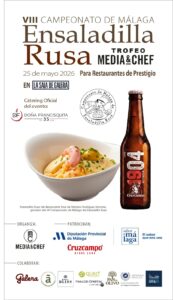 Portada - Cartel VIII Campeonato de Malaga de Ensaladilla Rusa - Al Sol de la Costa