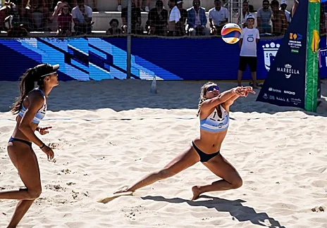 Sofía González y Marta Carro ganan en Marbella la Copa de SM la Reina y los hermanos Bello la Copa de SM El Rey Voleyplaya 2 Sofía González y Marta Carro ganan en Marbella la Copa de SM la Reina y los hermanos Bello la Copa de SM El Rey Voleyplaya - Imagen2vp - Al Sol de la Costa
