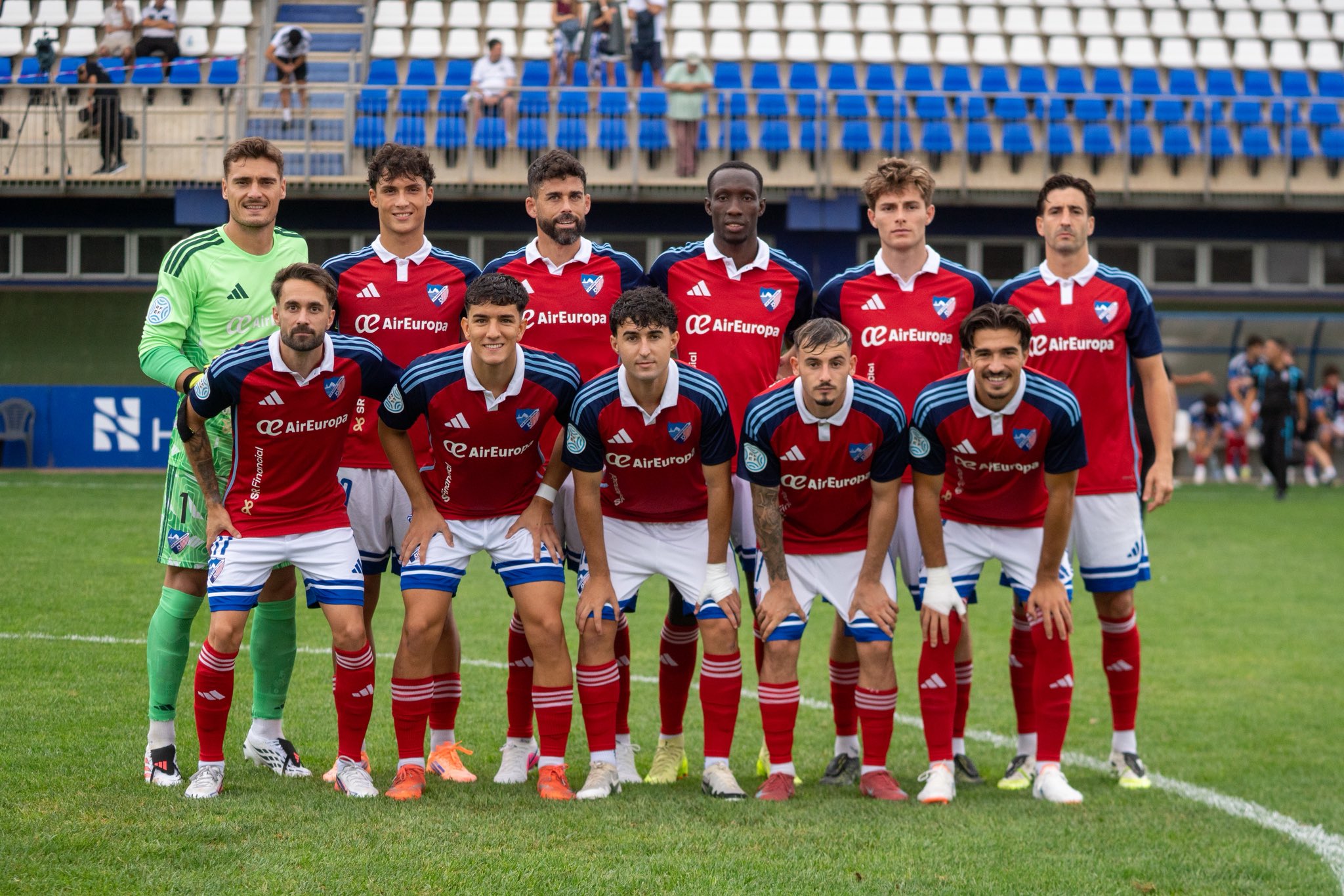 Segunda RFEF: derrota del CD Estepona en Tenerife en un partido muy abierto(2-1) - Foto del once en tfe - Al Sol de la Costa