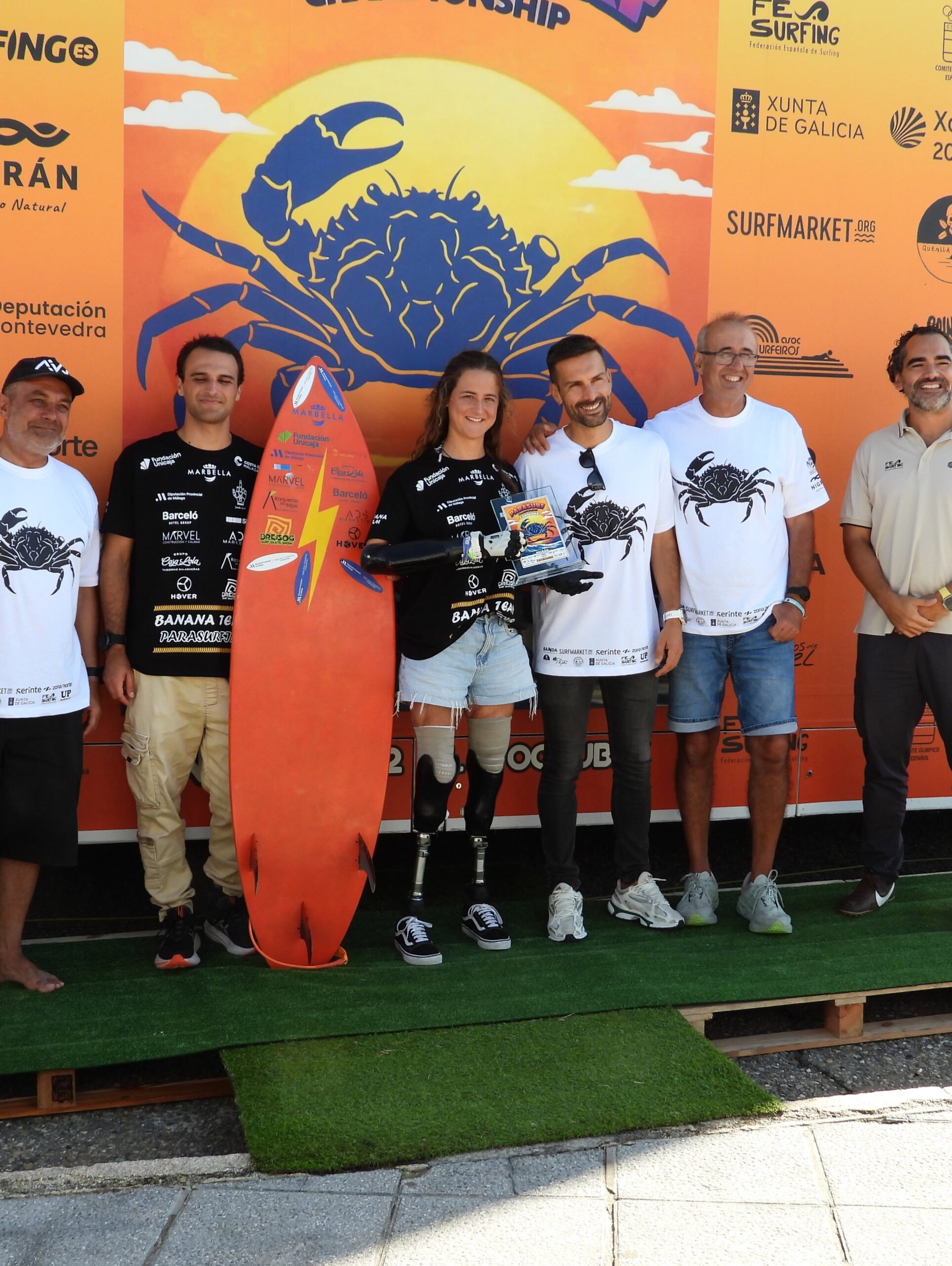 La marbellí Sarah Almagro, campeona de España de Surf Adaptado en Prone 2 - 831424 scaled - Al Sol de la Costa