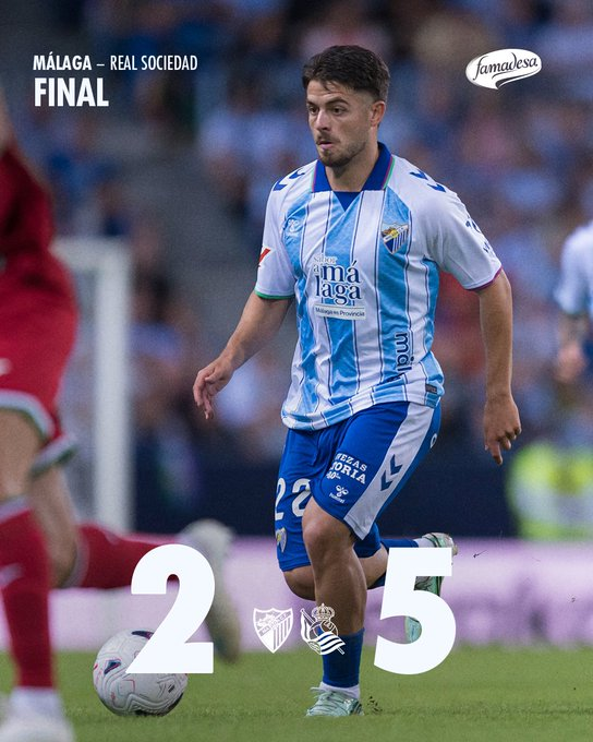 Mal partido y dura derrota del Málaga CF ante la Real Sociedad en casa(2-5) - Imagen12goleada - Al Sol de la Costa