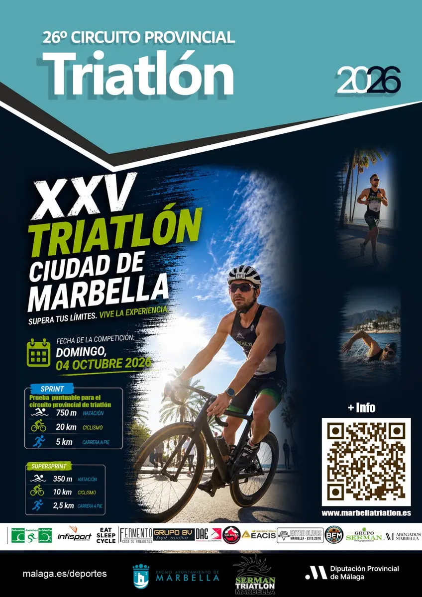 Eduardo Oliva y Jorge Otalecu ganan en sus categorías en el Triatlón Ciudad de Marbella - Imagen1tri - Al Sol de la Costa