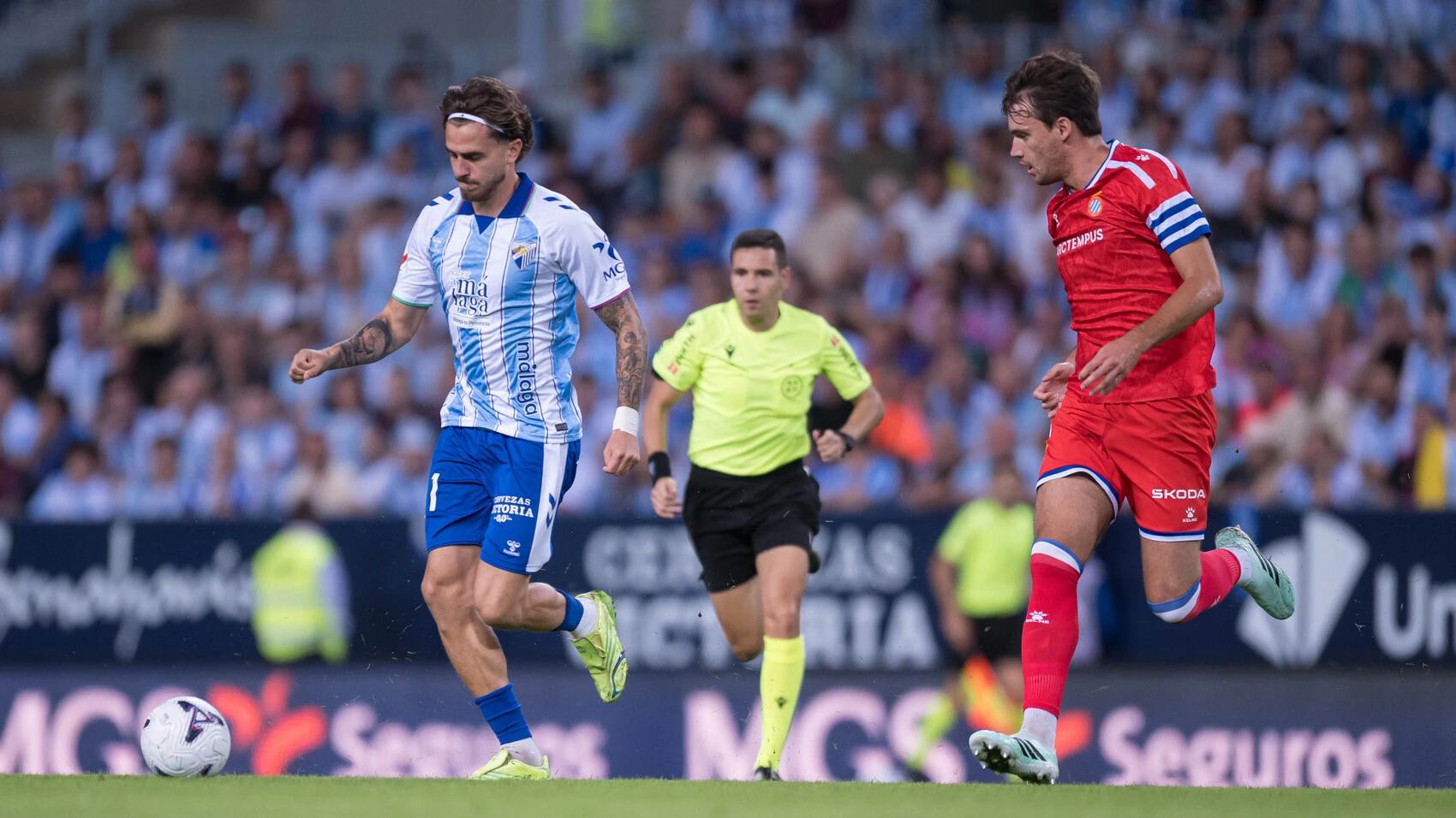 Un gol de Niño le vale el empate a un Málaga que mereció más ante el Espanyol(1-1) - Otra foto rce - Al Sol de la Costa